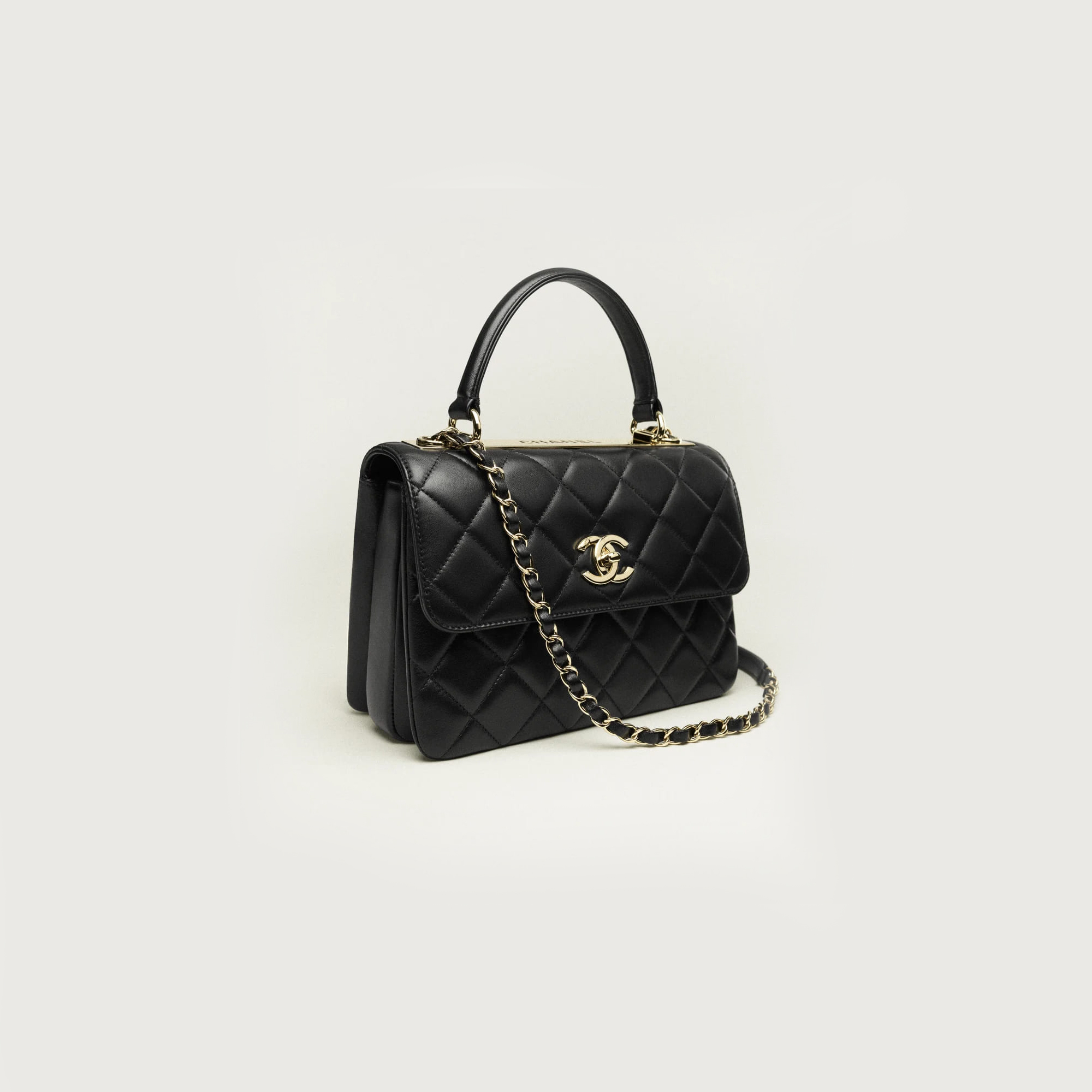 CHANEL Flap Bag with Top Handle