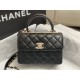 CHANEL Flap Bag with Top Handle