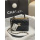 CHANEL Flap Bag with Top Handle