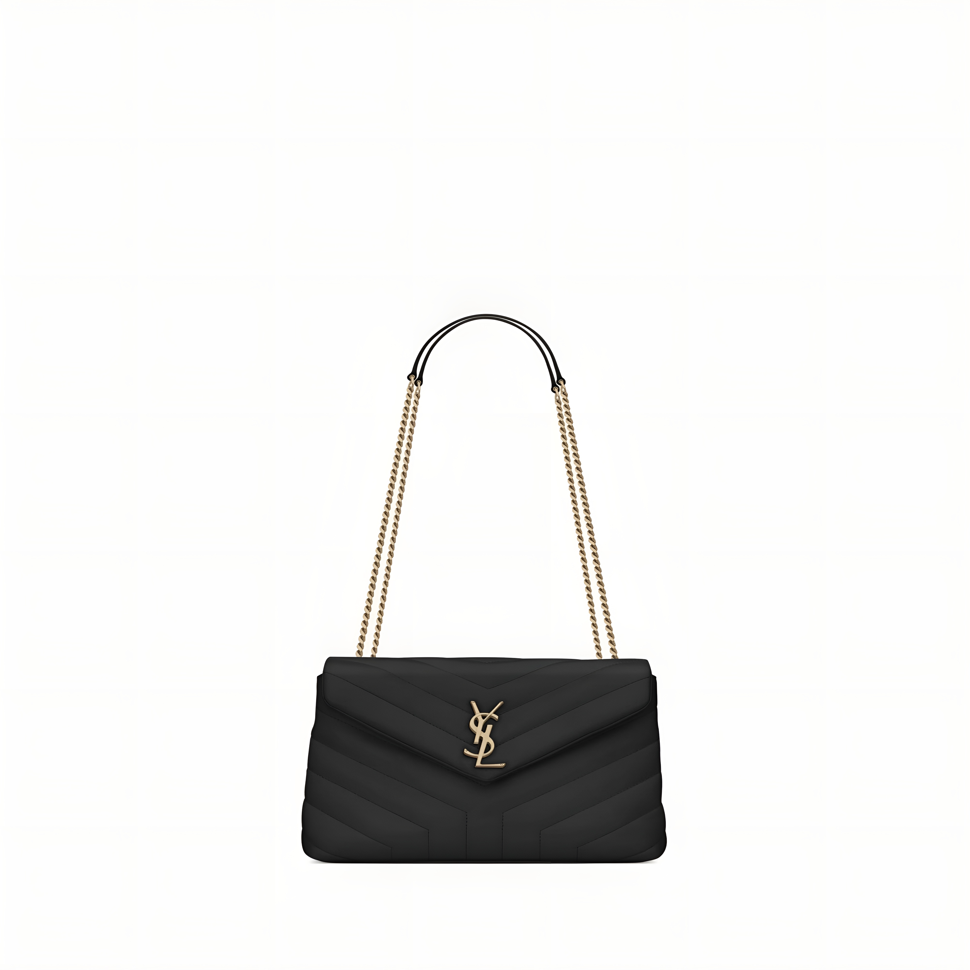 YSL LOULOU SMALL IN QUILTED LEATHER